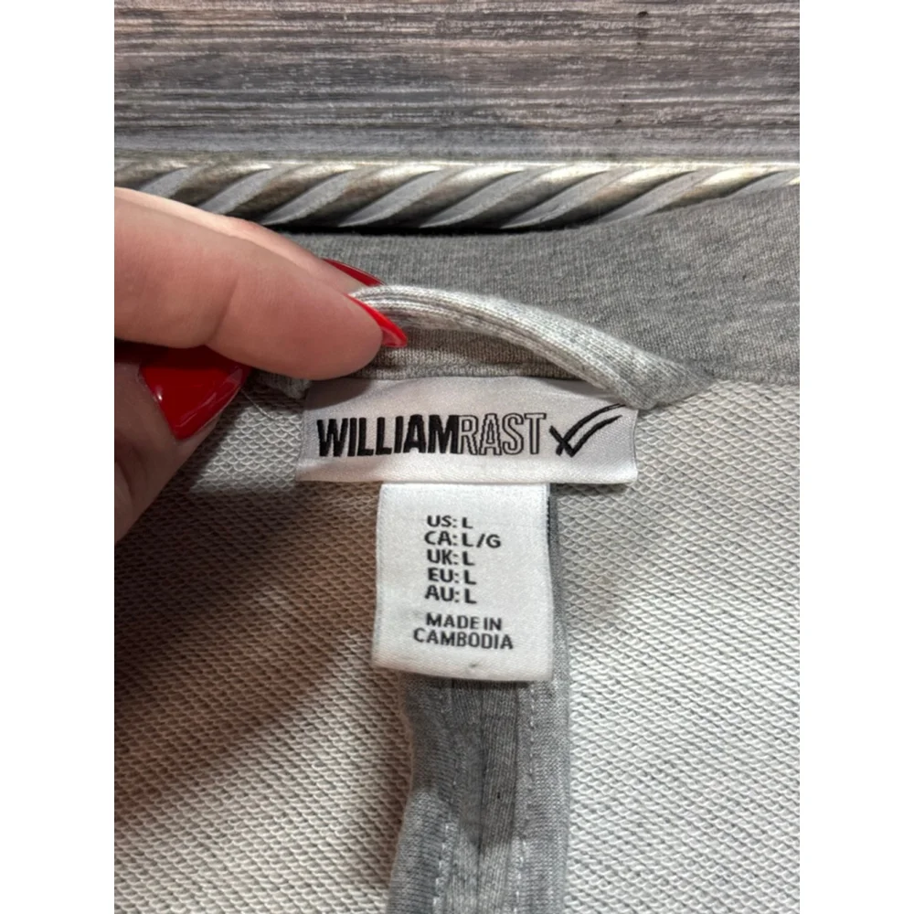 William Rast Mens Sport Coat Blazer Gray Size Large Professional Jacket‎